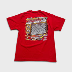 2016 Fall Classic NASCAR Racing T Shirt Mens Large Red Double Sided Graphic Tee