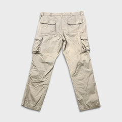 Levi's Pants Mens 40x32 Beige Signature Gold Utility Straight Leg Casual Cargo