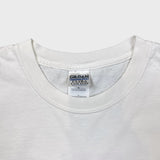 Vintage Y2K Manchester United FC T Shirt Mens Large White Enough Said Soccer Tee