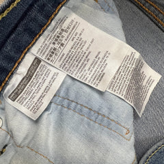 Levi's 541 Jeans Mens 34x30 Blue Athletic Taper Stretch Faded Dark Wash Denim Pants