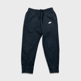 Nike Sportswear Sweatpants Mens Large Black Swoosh Taper Leg Jogger