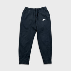 Nike Sportswear Sweatpants Mens Large Black Swoosh Taper Leg Jogger