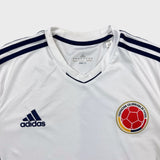 2011 Adidas Colombia National Team Soccer Jersey Mens Large White Climacool Kit