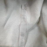 Lululemon Scuba Hoodie Womens Size 12 White Full Zip Sports Hooded Sweater