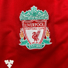 Vintage 2008/09 Adidas Liverpool Carlsberg Home Soccer Jersey Mens XL Red
