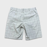 Nike Golf Shorts Mens Size 36 Gray Dri Fit Plaid Stretch Lightweight Pants
