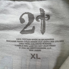 21 Savage The American Dream Tour T Shirt Mens XL White Slaughter Gang Rap Tee