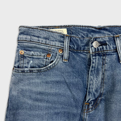 Levi's 512 Jeans Mens 30x30 Blue Slim Taper Medium Wash Distress Stretch Denim Pants