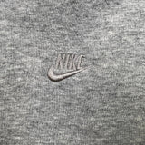 Vintage Y2K Nike Sportswear Hoodie Mens Large Gray Swoosh Full Zip Hooded Sweater