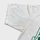 Vintage 1995 Logo 7 NCAA Final Four Championship T Shirt Mens XL White Manhattan Jaspers Basketball Tee