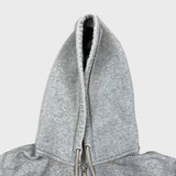 Nike Sportswear Hoodie Mens Medium Gray Swoosh Full Zip Hooded Sweater