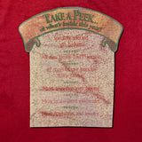 Vintage 1997 Sears Wish Book T Shirt Mens XL Red Double Sided Faded Catalog Promo