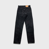 Vintage 90s Levi's 550 Jeans Mens 31x34 Black Relaxed Fit Tapered Leg Faded Dark Wash Denim Pants