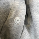 Lululemon Scuba Hoodie Light Cotton Womens Size 6 Gray Hooded Sweater