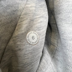 Lululemon Scuba Hoodie Light Cotton Womens Size 6 Gray Hooded Sweater