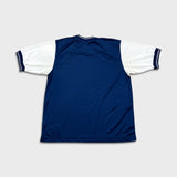 Vintage 90s Nike Team Sports T Shirt Mens XL Blue Swoosh USA Athletic Tee
