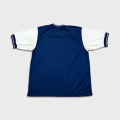 Vintage 90s Nike Team Sports T Shirt Mens XL Blue Swoosh USA Athletic Tee