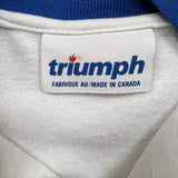 Vintage 90s Xerox Winter Olympics Sweatshirt Mens XL White Button Up Pullover Crewneck