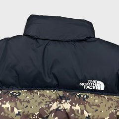 The North Face 96' Retro Nuptse Packable Jacket Mens Medium Green Digi Camo
