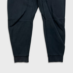 Nike Sportswear Sweatpants Mens Medium Black Tech Fleece Swoosh Taper Leg Jogger