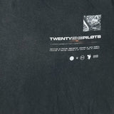 Vintage 2009 Twenty One Pilots Dead Car T Shirt Mens Large Black Faded Wash Band Tee