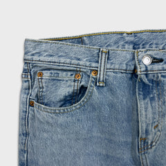 Levi's 511 Jeans Mens 31x30 Blue Slim Fit Mid Rise Light Wash Faded Denim Pants