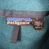 Vintage 90s Patagonia Fleece Mens Medium Blue USA Full Zip Synchilla Jacket
