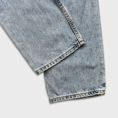 Vintage Y2K Levi's 516 Jeans Mens 36x32 Blue Slim Straight Leg Light Wash Faded Denim Pants