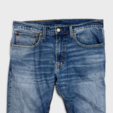 Levi's 511 Jeans Mens 36x30 Blue Slim Fit Mid Rise Medium Wash Faded Denim Pants