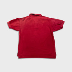 Vintage 90s Polo Ralph Lauren Shirt Mens Large Red Pony Sun Faded Short Sleeve
