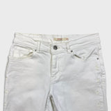 Levi's Bermuda Shorts Womens Size 28 White Classic Stretch Floral Denim Jorts