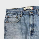 Vintage Y2K Levi's 505 Jeans Mens 36x30 Blue Regular Fit Straight Leg Light Wash Faded Pants