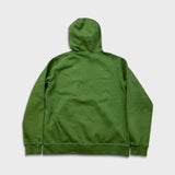 Nike Sportswear Hoodie Mens Large Green Swoosh Full Zip Hooded Sweater