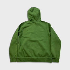 Nike Sportswear Hoodie Mens Large Green Swoosh Full Zip Hooded Sweater