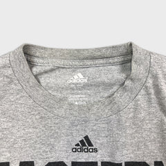 2016 Adidas Toronto Raptors T Shirt Mens XL Gray Eastern Conference Finals NBA Basketball Tee