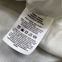 Nike Sportswear Heritage Woven Jacket Womens White Medium Pullover 1/2 Zip