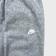 Nike Sportswear Sweatpants Mens Large Gray Swoosh Taper Leg Jogger