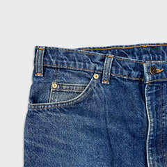 Vintage 90s Levi's 619 Jeans Mens 34x29 Blue Dark Wash Orange Tab Faded Denim Pants
