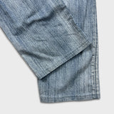 Silver Jeans Co. Grayson Mens 36x29 Blue Relaxed Fit Straight Leg Light Wash Denim Pants
