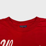 Vintage 90s Wisconsin Badgers University T Shirt Men 2XL Red Jansport Collegiate Tee