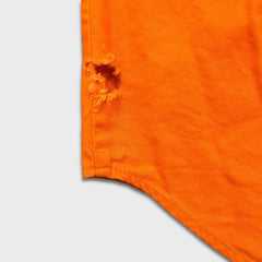Vintage Y2K Tony Stewart Home Depot Shirt Mens XL Orange NASCAR Winner's Circle Button Up