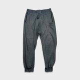 Adidas Originals Sweatpants Mens Large Gray Trefoil Taper Leg Jogger