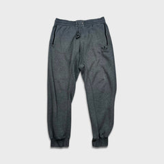 Adidas Originals Sweatpants Mens Large Gray Trefoil Taper Leg Jogger