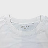 KAWS x Uniqlo UT Short Sleeve Artbook Cover T Shirt Mens 2XL White Graphic Tee