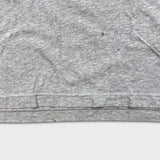 Adidas T Shirt Mens Medium Gray Essentials 3 Stripes Spell Out Short Sleeve Tee