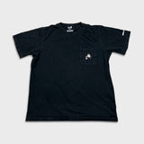 Uniqlo x Dragon Ball Z Chiaotzu T Shirt Mens Large Black Anime Pocket Tee