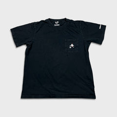 Uniqlo x Dragon Ball Z Chiaotzu T Shirt Mens Large Black Anime Pocket Tee