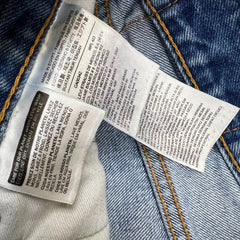 Levi's 505 Jeans Mens 33x29 Blue Regular Fit Straight Leg Medium Wash Denim Pants