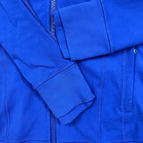 Lululemon Daily Practice Jacket Sapphire Womens Size 12 Blue Full Zip