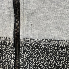 Nike Air Hoodie Mens Large Gray Sportswear Swoosh Full Zip Hooded Sweater